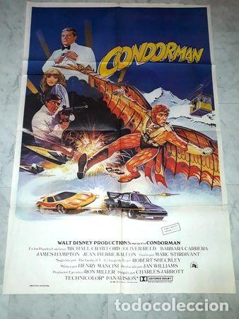 Kino: condorman afiche wdisney mcrowford oreed 1040