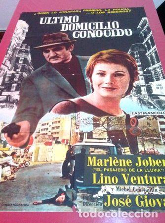 Kino: afiche de cine ultimo domicilio conocido c624