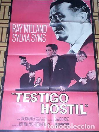 Kino: testigo hostil afiche ray midland sylvia syms 42