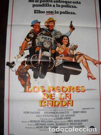 Kino: afiche cine los peores de la banda comedia jerry reed polici