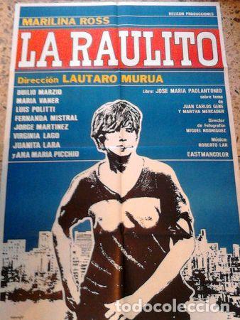 Kino: marilina ross afiche la raulito 1975 version 1