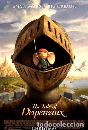 Kino: poster original cine despereaux un pequeno gran heroe