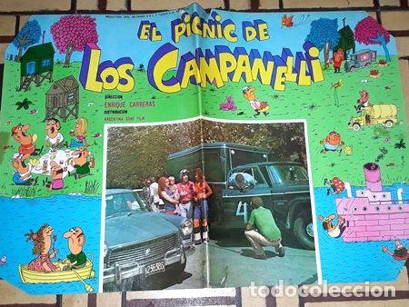 Kino: el picnic de los campanelli poster cine enrique carreras c49