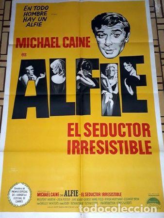Kino: alfie el seductor irresistible afiche poster mcaine a71