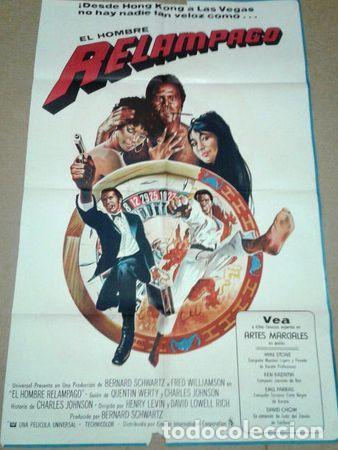 Kino: el hombre relampago afiche mike stone david chow 398