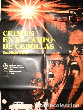 Kino: afiche cine crimen en el campo de cebollas james woods