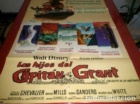 Kino: los hijos del capitan grant afiche de cine original c266