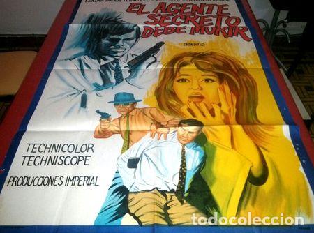 Kino: el agente secreto debe morir afiche de cine 235
