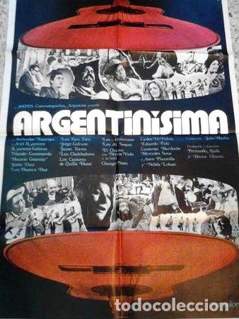 Kino: afiche argentinisima 1972