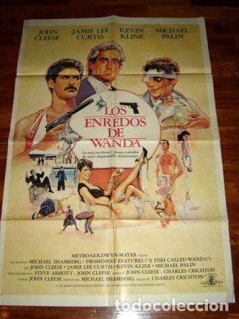 Kino: afiche los enredos de wanda argentina movie poster 1988