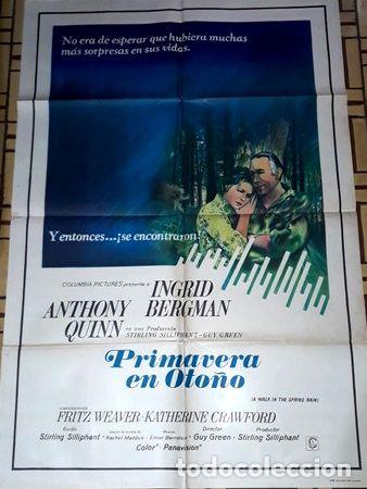 Kino: primavera en otono afiche anthony quinn ibergman f22