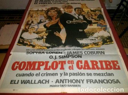 Kino: complot en el caribe afiche de cine c362