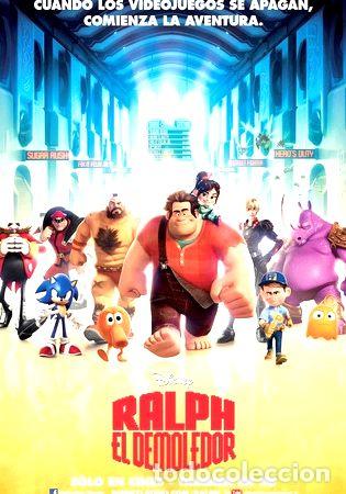Kino: poster original cine ralph el demoledor motivo 3
