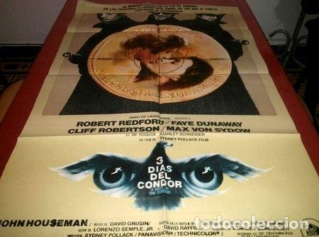 Kino: 3 dias del condor afiche de cine original c262