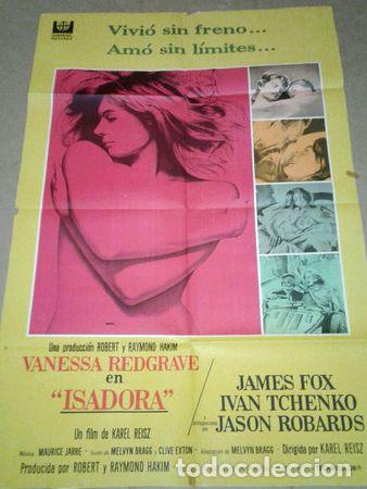 Kino: isadora afiche vanessa redgrave james fox 465