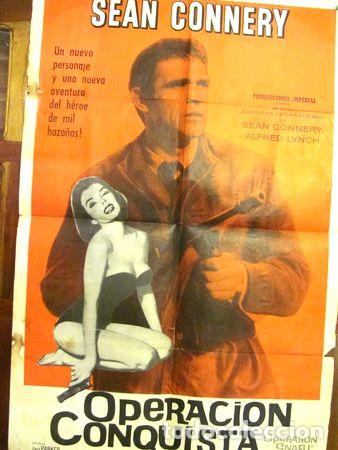 Kino: afiches de cine antiguos con sean connery