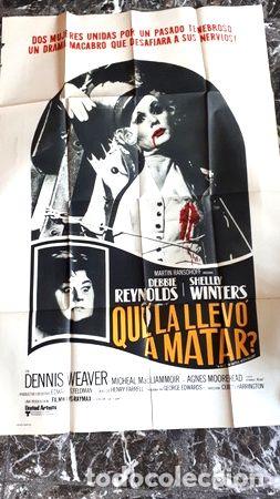 Kino: afiche antiguo de la pelicula que la llevo a matar n 4
