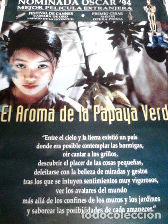 Kino: afiche el aroma de la papaya verde