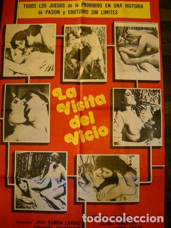 Kino: afiche cine la visita del vicio jose ramon larraz espana ero