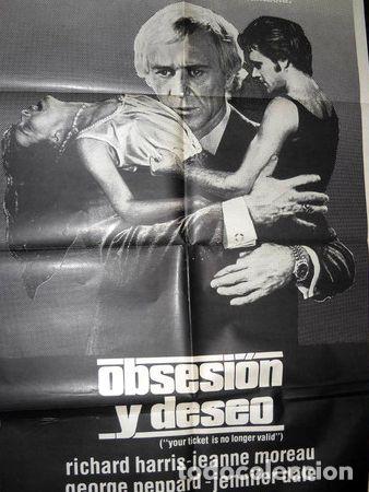 Kino: afiche cine obsesion y deseo richard harris george peppard