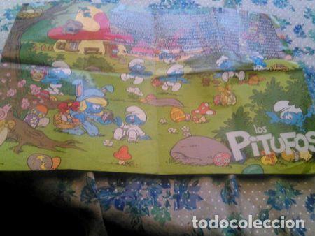 Cine: poster de los pitufos con leyenda - Foto 1