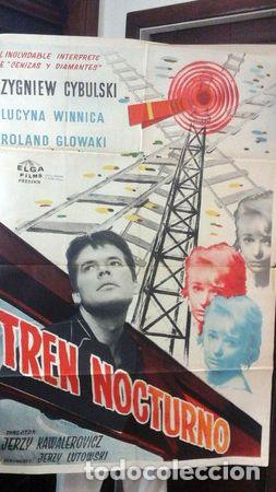 Kino: poster pelicula tren nocturno 1959