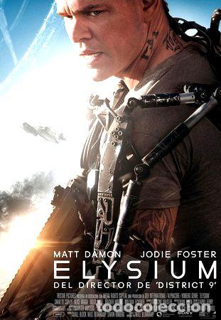 Cine: poster original cine elysium - Foto 1