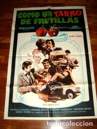 Kino: afiche como un tarro de frutillas 1974 movie poster aurel
