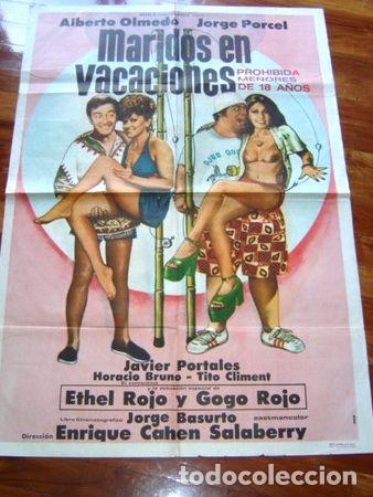Kino: afiche de cine maridos en vacaciones olmedo porcel gogo