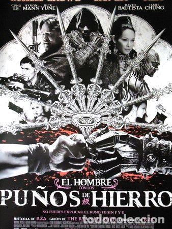 Kino: poster de la pelicula el hombre de los punos de hierro