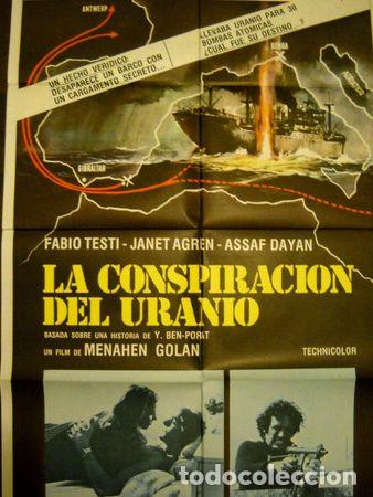 Kino: afiche cine la conspiracion de uranio fabio testi italiano