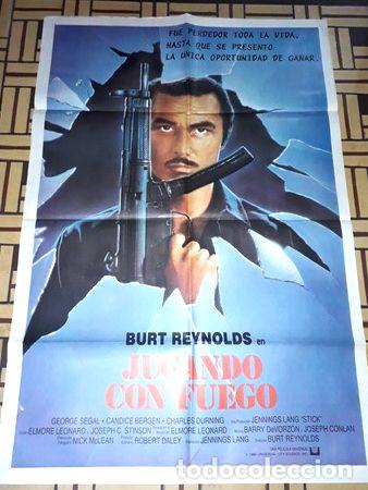 Kino: jugando con fuego afiche burt reynolds gsegal 646