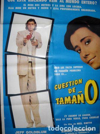 Kino: afiche cine cuestion de tamano jeff goldblum emma thompson