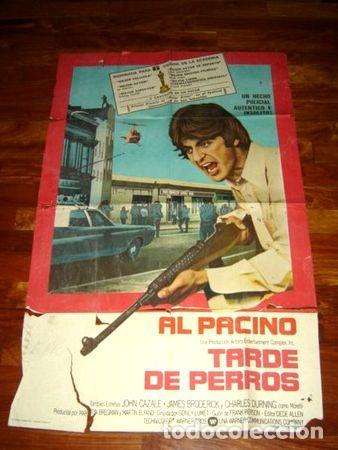 Kino: afiche tarde de perros dog day afternoon movie poster pacino
