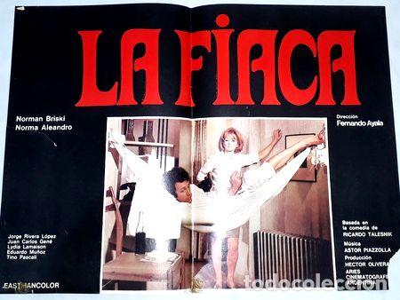 Kino: la fiaca afiche poster norman briski norma aleandro a62