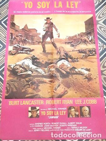 Kino: yo soy la ley afiche burton lancaster rryan ljcobb 48