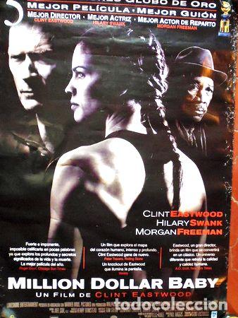 Kino: poster original cine million dollar baby ano 2004 100x70