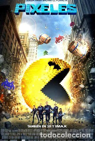 Cine: poster original cine pixeles - Foto 1