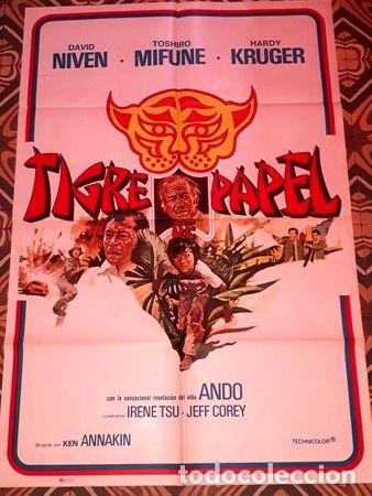 Kino: tigre de papel afiche david niven tmifune hkruger 23218