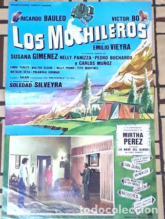 Kino: los mochileros poster cine sgimenez ssilveyra evieyra d32