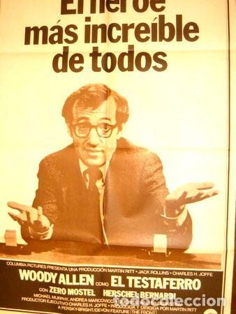 Kino: afiche cine el testaferro woody allen the front comedia