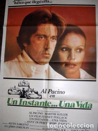 Kino: afiche original un instante una vida al pacino f1 cine