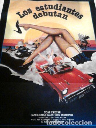 Kino: tom cruise afiche los estudiantes debutan 1982