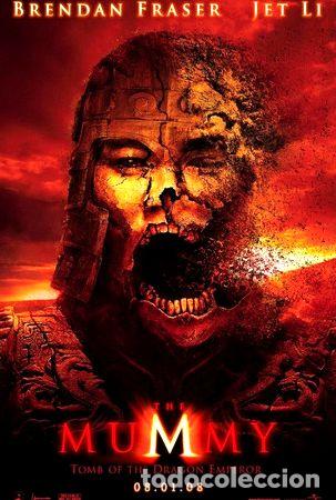 Kino: poster original cine la momia la tumba del emperador drago