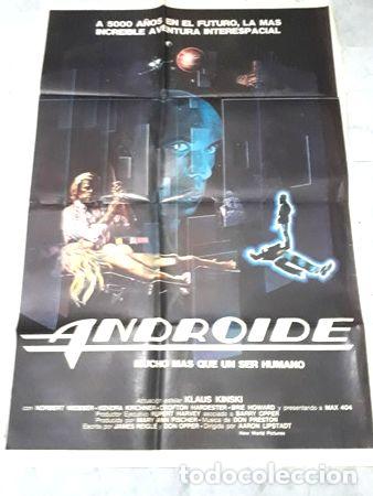 Kino: androide afiche cine klaus kinski nwrisser 381