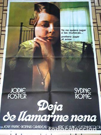Kino: deja de llamarme nena afiche jodie foster sydney rome 23008