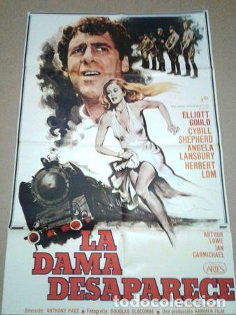 Kino: la dama desaparece afiche elliot gould shepherd 410