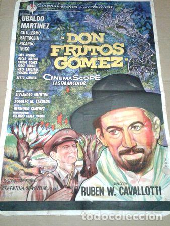Kino: don frutos gomez afiche de cine 489