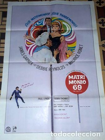 Kino: matrimonio 69 afiche james garner debbie reynolds 937