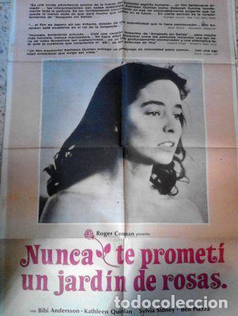 Kino: afiche nunca te prometi un jardin de rosas